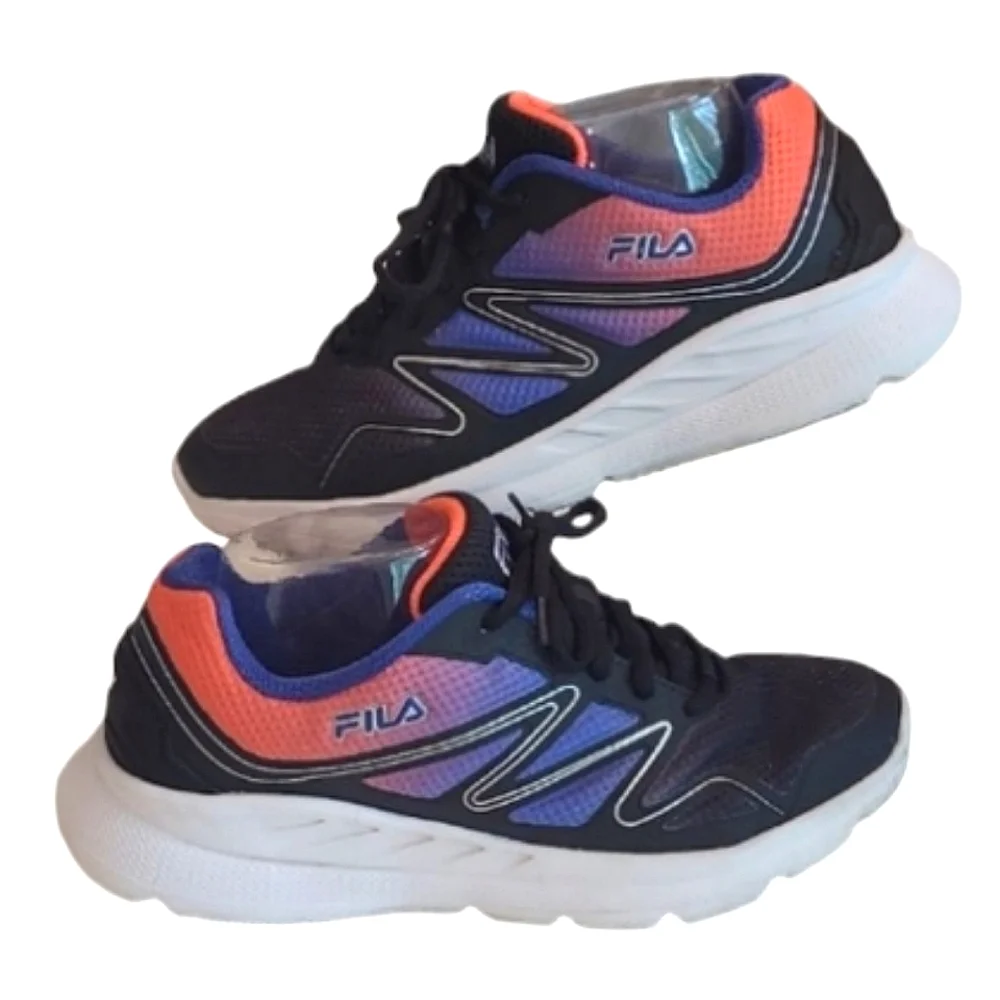 Fila Panorama 9 Sneakers Memory Foam Lace Up Low Top Running Athletic Trainers